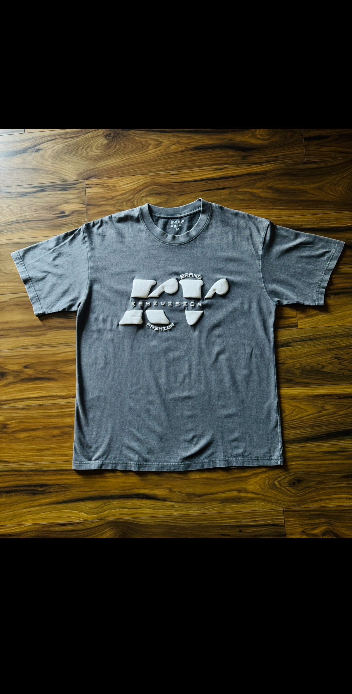 Grey Acid Wash T-Shirt