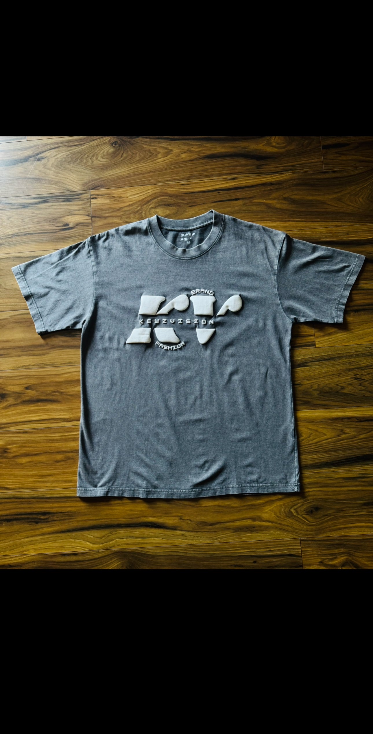 Grey Acid Wash T-Shirt
