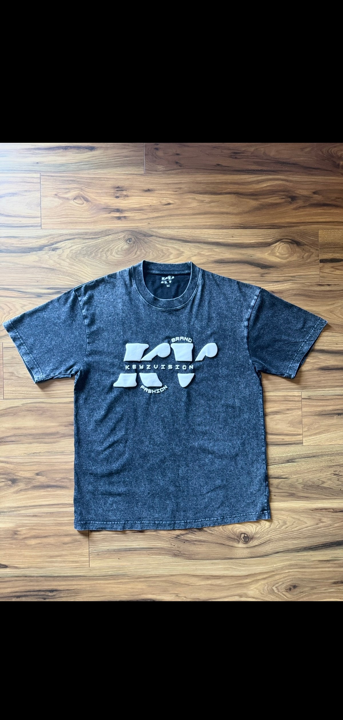 Black Acid Wash T-Shirt